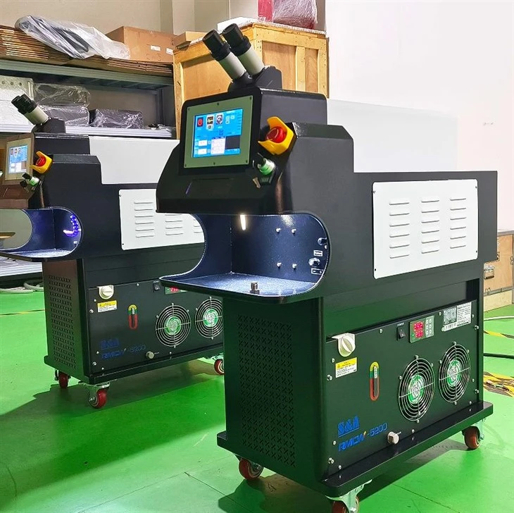 Mașină de lipit cu laser pentru bijuterii de 200 W